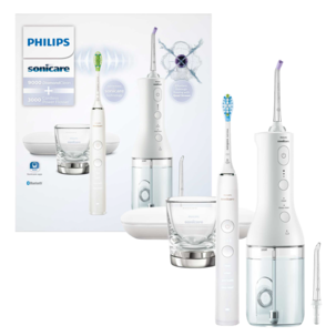 Philips Sonicare DiamondClean 9000 eltandborste med powerflosser