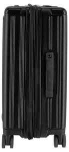 Kabinväska med USB-A, USB-C, 55 x 40 x 23 cm, svart