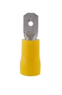 Flatstift 6 mm gul hann, 10-pakning