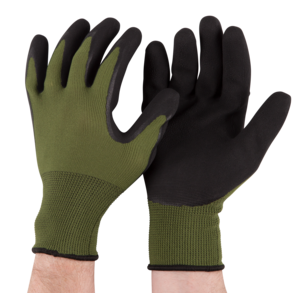 Latexhandskar, grön