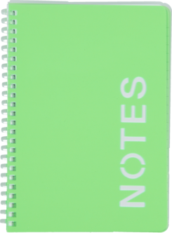 Muistikirja Neon A5, viivoitettu