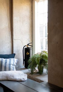 Housegard Design pulversläckare 55A, svart/guld, 6 kg