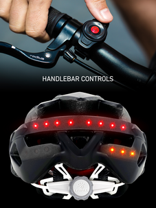 Smart cykelhjälm Livall BH60SE