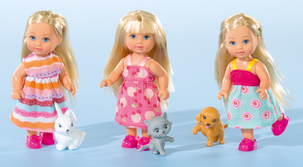 Evi Love, nukke ja eläin