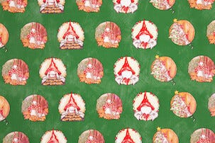 Julpapper, 4 m x 100 cm