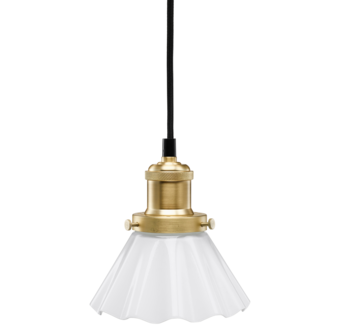 PR Home August vinduslampe plissert opalhvit 15 cm