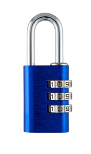 Riippulukko koodilla, leveys 30 mm