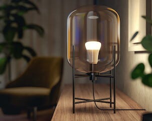 Philips Hue WCA E27 LED-pære, 9 W, Bluetooth, 2-pakning