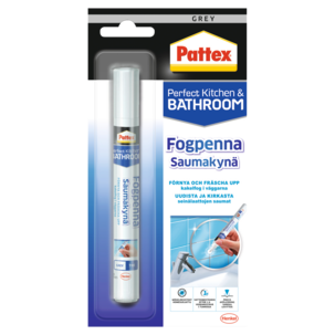 Pattex Grout Reviver Saumakynä kaakelille, 7 ml