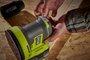 Ryobi R18ROSN-0 eksentersliper One+ 18V, batteridrevet