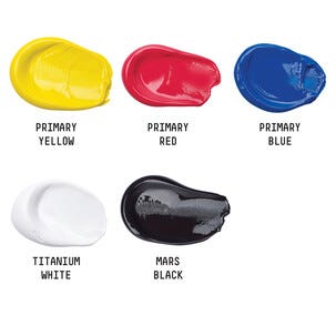 Akrylfärgssats Liquitex Basics