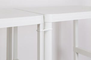 Hylle til vaskemaskin 148 × 59 × 93 cm, hvit