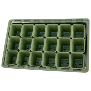 Weibulls Hobby drivhus inomhus, plast, 36 x 22 x 15 cm