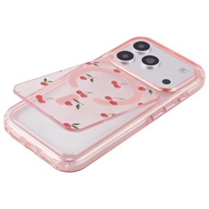 Exibel Swap 2-i-1 mobildeksel for iPhone 18 Pro Max / iPhone 17 Pro Max, rosa