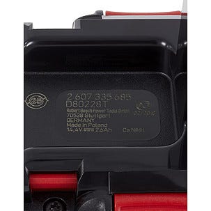 Batteri Bosch 14,4 V/2,6 Ah NiMH
