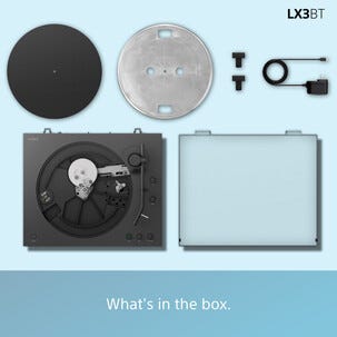 Sony PS-LX3BT platespiller med Bluetooth og forforsterker