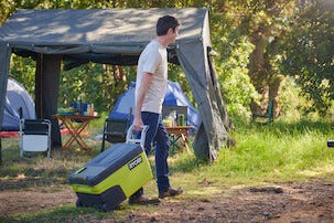 Ryobi batteridrevet kjøleboks 18 V, 23 liter RY18CB23A-0