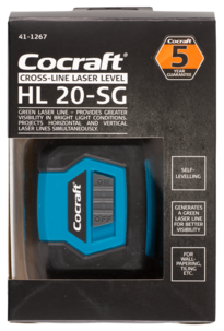 Cocraft HL 20-SG krysslaser