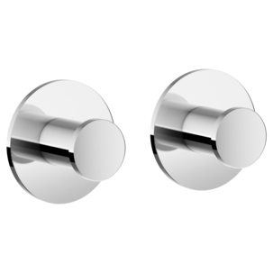 Smedbo DOT självhäftande krok badrum, 2-pack