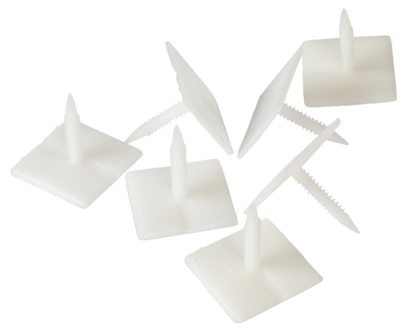 Drybox festeplugg plast, 100-pakning