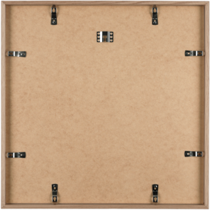 Kvadratisk fotoram trä FSC 50x50 cm