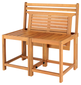 Bänk och caféset i ett, FSC