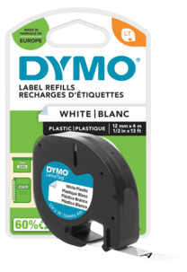 Märkband plast Dymo LetraTag