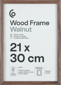 Fotoram trä FSC 21x30 cm