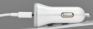 12 V-laddare Lightning för iPod/iPhone/iPad, Exibel