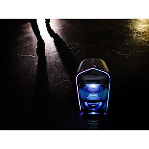 Sony GTK-XB72 högtalare RGB-belysning