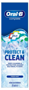 Oral-B Complete Protection & Clean tannkrem 75 ml