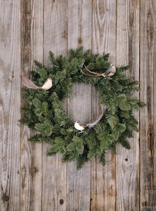 Pyntefugler med klips, 3-pakning