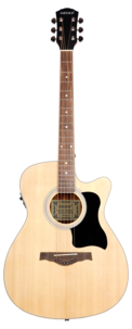 Stålsträngad akustisk gitarr med pickup Gecko