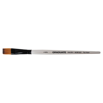 Daler-Rowney Graduate syntetisk akrylpensel platt