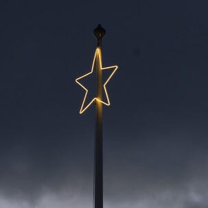 Stjärna till flaggstång Northlight