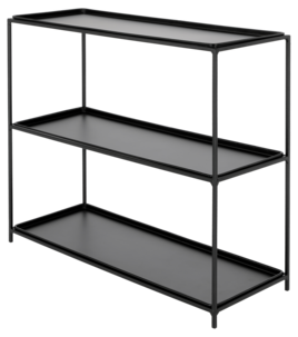 Liten metallhylle, 40 x 32,5 x 15 cm