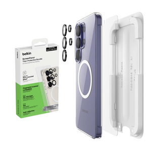 Belkin ScreenForce Titan 3-i-1 skjermbeskytter for Galaxy S26 Ultra