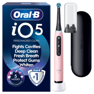 Oral-B iO 5 elektrisk tannbørste, 5 børstemoduser