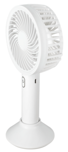 Håndvifte med USB og bordstativ