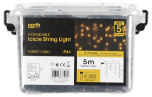 LED Pro utbyggbar istappsslinga 5 m med 5 års garanti Northlight