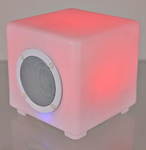 Högtalare med LED-belysning