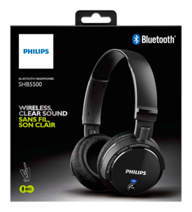 Trådlösa hörlurar med mikrofon Philips SHB5500