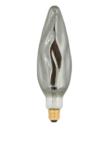 Rökfärgad lampa E27 dimbar LED Smokey, extra varmvit