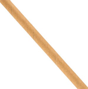 Sugrör i papper natur, 24-pack