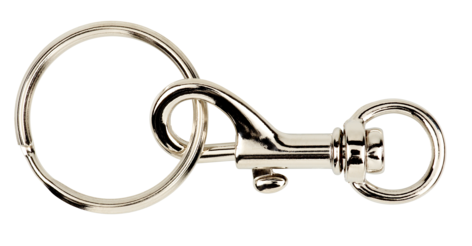 Karabinkrok med nøkkelring