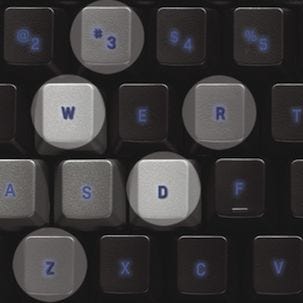 Gaming-tangentbord Logitech G105