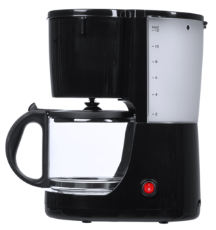 Enkel kaffebryggare med en knapp