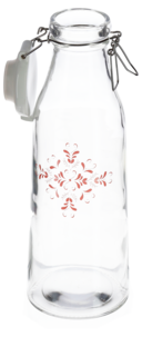 Glasflaska med snäpplock, Folklore