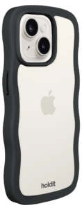 Holdit Wavy Case iPhone 17e, 16e, 15, 14, 13 mobilskal