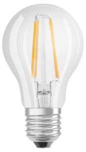 Dimbar LED lyspære E27 Osram, varmhvit